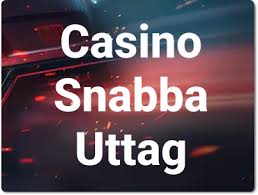 Casino med Snabba Uttag En Guide till Snabba Vinster